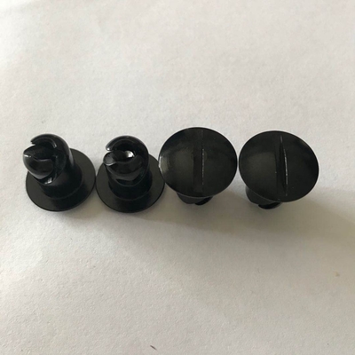 Motorcycle Universal 7/16 Black Aluminum Quarter Turn Dzus Fasteners
