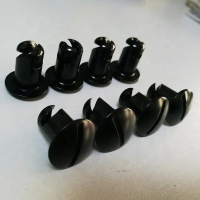 Motorcycle Universal 7/16 Black Aluminum Quarter Turn Dzus Fasteners