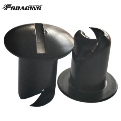 Universal Black Aluminum 5/16&quot; * 0.500&quot; Quick Quarter Turn Dzus Fasteners with Smooth Dome Head Buttons/Studs and Durable Grip