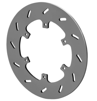 Customized 1/4&quot; Rotor Thickness Micro Sprint Titanium Slotted Rotors 9.50 Inch Universal Design for High Standards