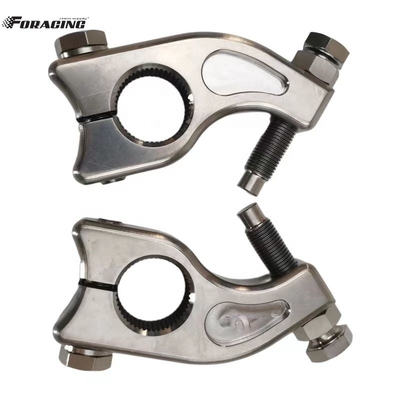 Universal Car Fitment Universal 1-3/4&quot; Black Natural Split with 1-1/8&quot; Spline Titanium Torsion Bar Stop Professional Grade