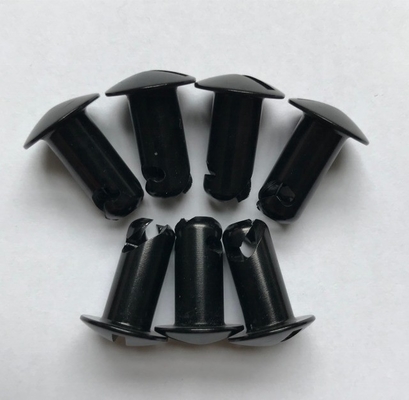 Universal 7/16&quot; Aluminum Dzus Button Dome Head Quarter Turn Fasteners .500 Black Universal .500&quot; Grip with Material