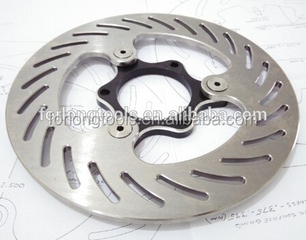 250MM Rear Brake Rotor Disc for KX 125 250 KX F 250 KLX R 450 Motorcycle Parts Replacement Titanium Material and Durable