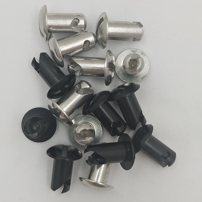 Universal 7/16*.500 Aluminum Silver Slotted Head Dzus Fasteners Unmatched Performance and Durability for Sprint Car Parts