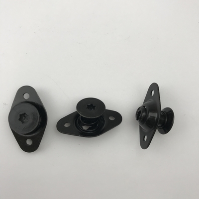Universal Self Ejecting Black Quarter Turn Allen Head DZUS Button Fasteners .500 for Quick Release and Secure Hold