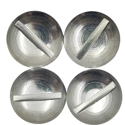 Universal Dzus Dome Head Buttons Silvery 7/16&quot;x.500&quot; Steel for Sprint Car Maxim Eagle Universal Replacement Parts
