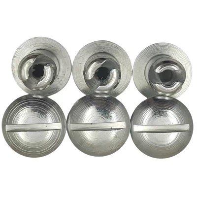 Universal Dzus Dome Head Buttons Silvery 7/16&quot;x.500&quot; Steel for Sprint Car Maxim Eagle Universal Replacement Parts