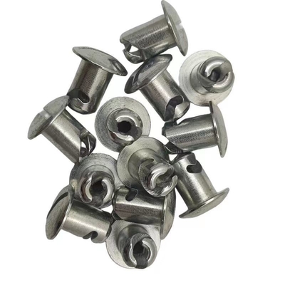 Universal Dzus Dome Head Buttons Silvery 7/16&quot;x.500&quot; Steel for Sprint Car Maxim Eagle Universal Replacement Parts
