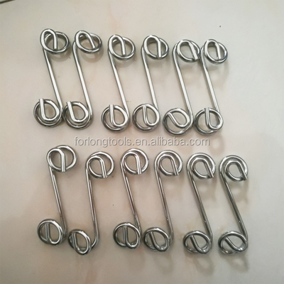 Universal Car Fitment Silver Dzus Spring Grip .375 Quick Turn Fasteners Made of Stainless Steel for Racing Sprintcars