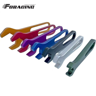 Upgrade Your Maintenance Game 6 pcs Aluminum Billet Racing Tool Sets for AN4-AN16 Sprint Car Wrenches Professional Grade