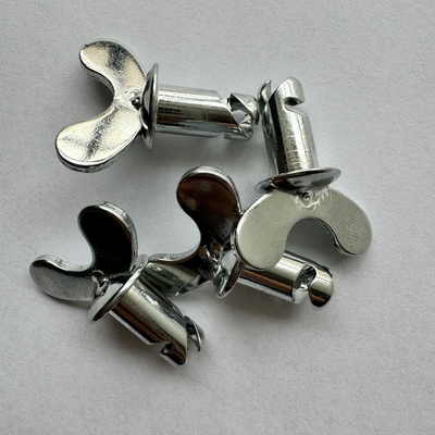Universal Dzus Dome Butterfly Head Buttons 5/16&quot;x.500&quot; Steel Sprint Car Racing Replace/Repair Performance Essential Part