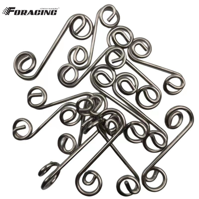 Silver Stainless Steel Foracing Dzus Spring 1&quot; Grip .375 Quick Turn Fasteners Simple and Secure Install