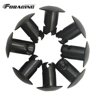 Universal OE NO. 7/16&quot; Aluminum Dzus Button Dome Allen Head Quarter Turn Fasteners 0.500&quot; Black Superior Performance