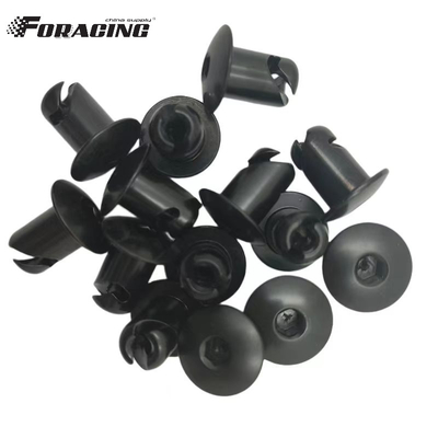Universal OE NO. 7/16&quot; Aluminum Dzus Button Dome Allen Head Quarter Turn Fasteners 0.500&quot; Black Superior Performance