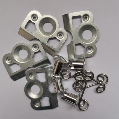 Standard OE NO. Quick Turn Dzus Back Plate Steel 1 3/8 Fastener Mounting Bracket for Universal Performance Enhancements