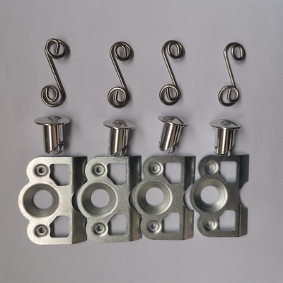 Standard OE NO. Quick Turn Dzus Back Plate Steel 1 3/8 Fastener Mounting Bracket for Universal Performance Enhancements