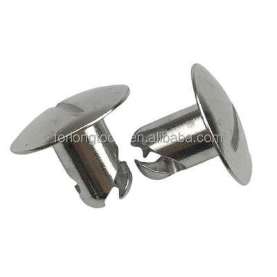 Universal Compatibility 7/16&quot; Sprint Car Silver Aluminum Quarter Turn Dzus with 1&quot; Large Head Silver Finish Design