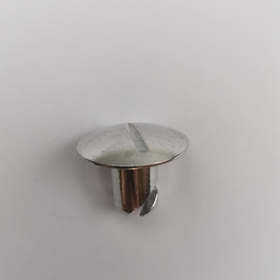 Universal Compatibility 7/16&quot; Sprint Car Silver Aluminum Quarter Turn Dzus with 1&quot; Large Head Silver Finish Design