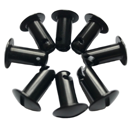 Quarter Turn DZUS Button 5/16 X0.500 Inch Black Sprint Car DZUS Fasteners