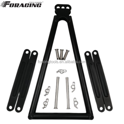 Universal Fitment 13-5/8&quot; Black Jacobs Ladder Kit 1 hole and 3 hole Chromoly 4130 for Sturdy Sprint Car Racing Car