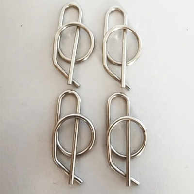 Universal Silver Stainless Steel Rue Clip Zinc 1/2&quot; Clevis Pin for Jacobs Ladder Car Fitment Standard OE NO. Universal