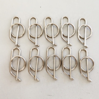 Stainless Steel Rue Clip 3/8&quot; Jacobs Ladder Pin Quick Release Clevis Clip for Universal Sprint Car Compatibility