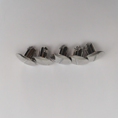 Aluminum Quarter Turn Dzus Silver With 1&quot; Large Head 7/16&quot; Grip .500&quot; Replacement/Repair Solution Quick Installation