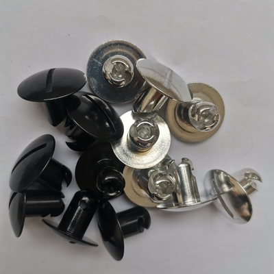 Silver Aluminum Quarter Turn Dzus With 1&quot; Large Head Perfect for Universal Applications 7/16&quot; x.600 and Replace/Repair