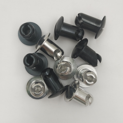 Universal 7/16&quot;x.500&quot; Black Quarter Turn Dzus Stud Aluminum Fastener for All Weather Conditions All-Weather Performance