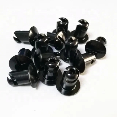 Universal 7/16&quot;x.500&quot; Black Quarter Turn Dzus Stud Aluminum Fastener for All Weather Conditions All-Weather Performance