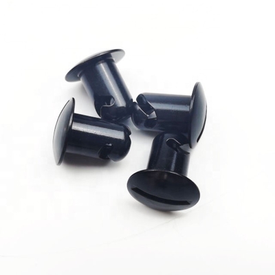Universal 7/16&quot;x.500&quot; Black Quarter Turn Dzus Stud Aluminum Fastener for All Weather Conditions All-Weather Performance
