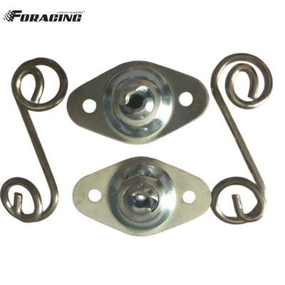 Stainless Steel Quick Turn Fasteners Foracing Dzus Spring SS 1&quot; Grip .375 Silver