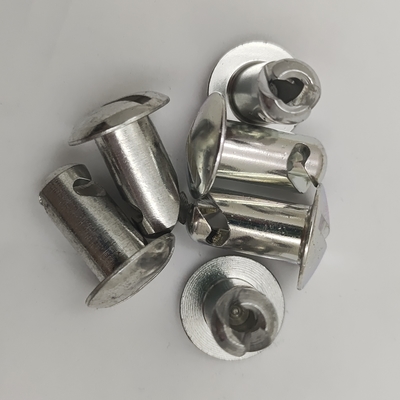 Silver Aluminum 5/16&quot;.500&quot; 1/4 Quick Turn Dzus Small Head Sprint Car Lightweight