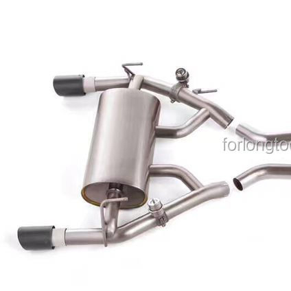 Universal Glossy Polished Stainless Steel Exhaust Pipe Ideal for Replacing Old Pipe and Enhancing Performance on Infiniti Q50