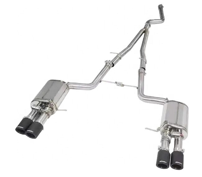 Glossy Surface Automobile Exhaust Pipe Replace/Repair Purpose for BMW 5 Series 520 523 525 528 530 535 F10 F18 Up to M5