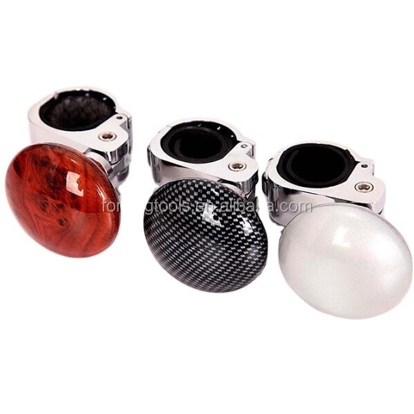 Car Steering Modification Resin and Zinc Plated Steering Wheel Knob Perfect for Replacing/Repairing OE NO. Standard