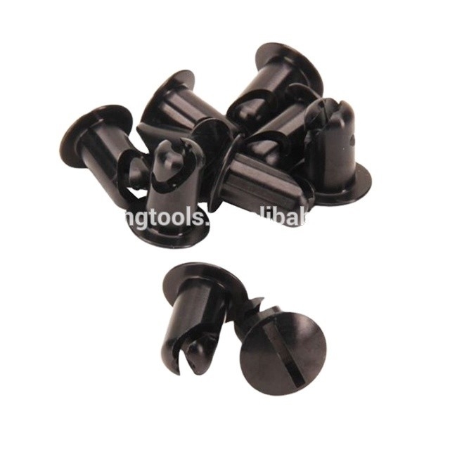 Universal 0.500&quot; BLACK ALUM. QUICK TURN DZUS FASTENERS DOME HEAD BUTTONS/STUDS for Easy Installation on Any Vehicle