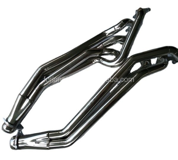Universal Car Model FOR FORD MUSTANG 5.0L V8 STAINLESS STEEL EXHAUST MANIFOLD LONG TUBE HEADER for Improved Exhaust Flow