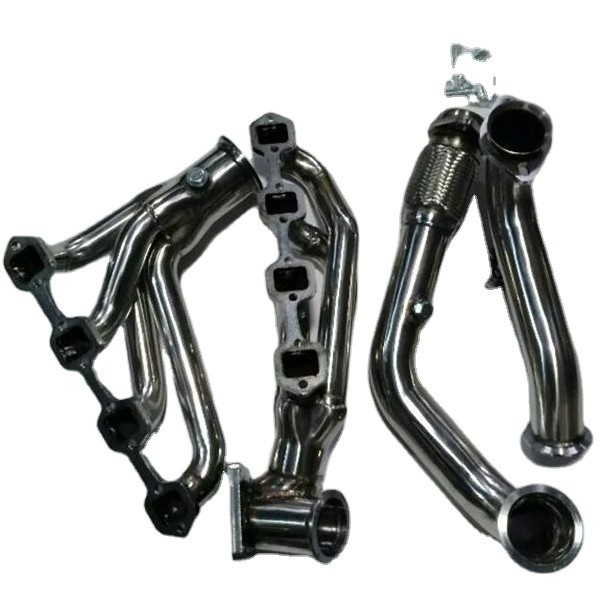 OEM Size Universal Engine STAINLESS STEEL EXHAUST MANIFOLD FIT MUSTANG 86-93 5.0L V8 302 T4 TURBO Hot Item