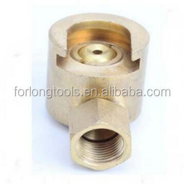 Zinc Alloy Brass Flat Grease Nipple Grease Gun Refueling Pipe Fittings with Customized Support and Button Connection