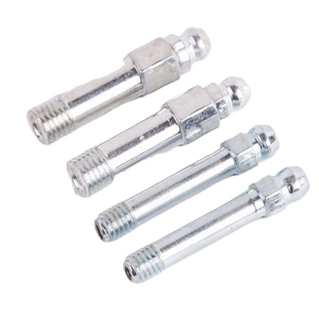 ODM Supported Female Connection Long Steel Grease Nipple M6-M10 for Customized Lubrication Needs on Excavators and Trucks