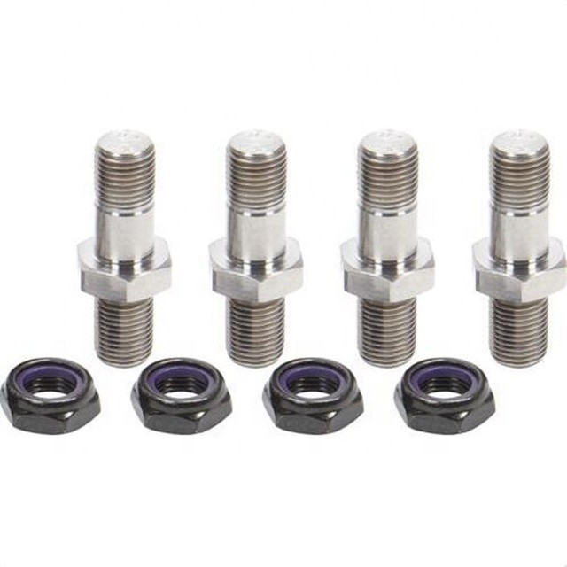 Improve Your Driving Experience with SPRINT CAR TITANIUM 2 INCH SHOCK MOUNT STUD KIT Universal Fit