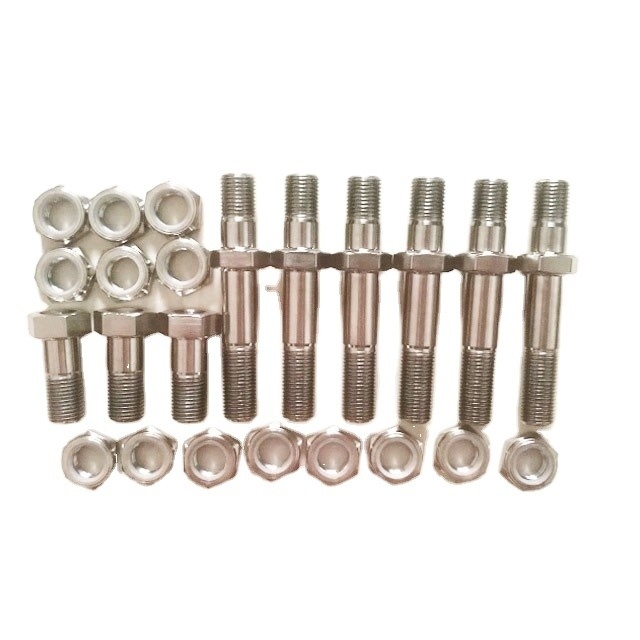 6AL-4V Titanium Alloy GR5 Finish Bolt Kit for Sprint Car Race Bolt One Nut Stud Performance
