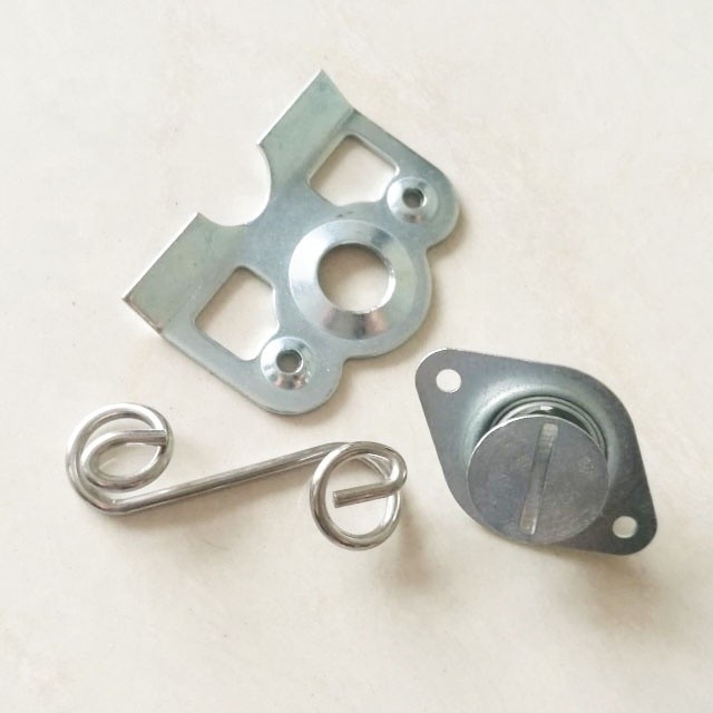 Custom-Made DZUS Fastener 7/16 Self-Ejecting Steel Slotted Head .500 Grip With Spring Back Plates for Replacement/Repair