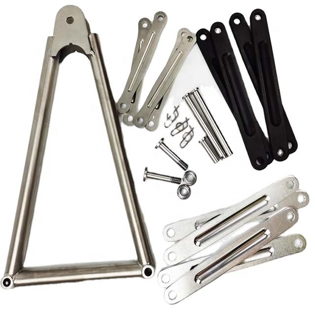 Universal Jacobs Ladder Natural Titanium 13-5/8&quot; 14&quot; Long for Sprint Car Maintenance and Repair