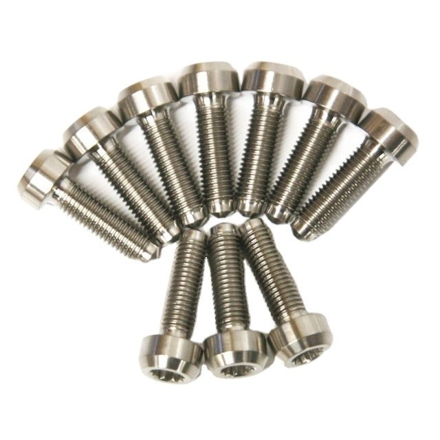 DIN Standard Titanium Finish M7*24MM Bolt and Perfect for TITANIUM SPLIT RIM WHEEL Ready to Ship