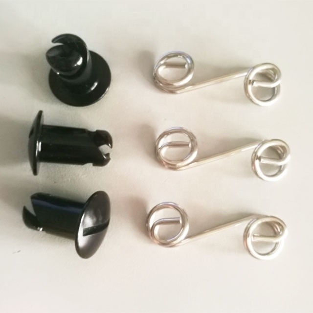 Universal Standard Aluminum Quarter Turn Dzus Fastener 7/16 .500 Long with 1-3/8&quot; Springs Universal Replacement Solution