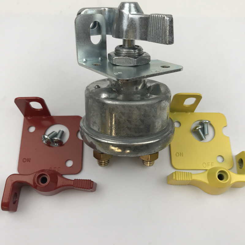 Steel OE NO. n/m Lockout Lever Kit for Universal Year Low Voltage Master Disconnect Switches Essential Safety Measure