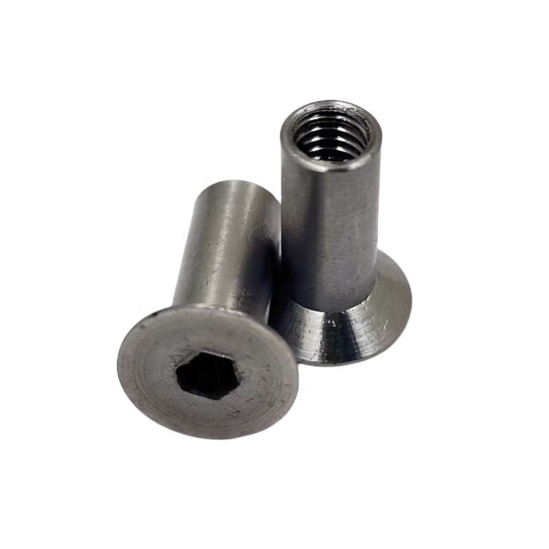 Universal Sport Bike Pedal Stainless Steel Countersunk Sleeve Nut M4 Perfect for Replacement/Repair Demands