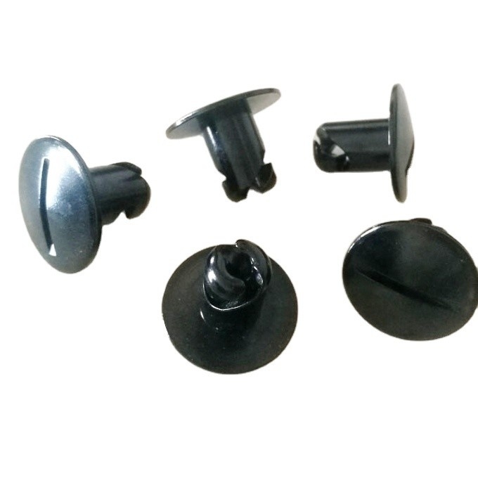 Universal Car Fitment Large 1&quot; Aluminum Dzus Fasteners in Black or Silver with 7/16&quot;